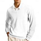 Clayton | Classic V-Neck Sweater – front view