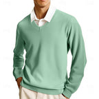 Clayton | Classic V-Neck Sweater – front view