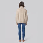 Cleo Cozy Turtleneck Sweater – back view