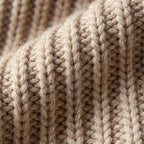 Cleo Cozy Turtleneck Sweater – close-up