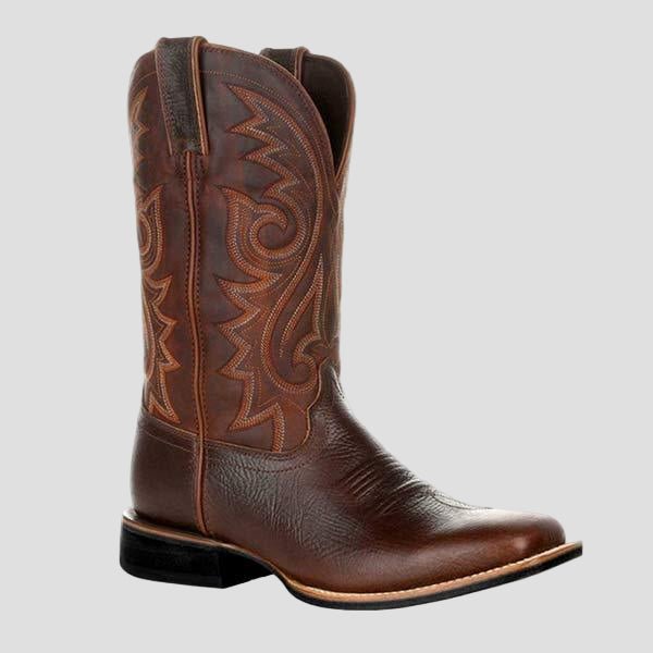Colton Vintage Embroidered Tall Boots – back view
