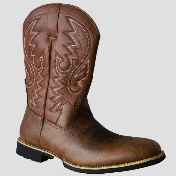 Colton Vintage Embroidered Tall Boots – back view