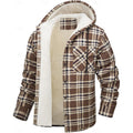 Curtis | Hooded Check Overshirt – front view