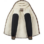 Curtis | Hooded Check Overshirt – detail view