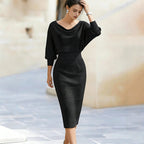 Cyranisse Sculpting Dress – side view