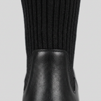 Dagny | Ribbed Knit Over-The-Knee Boots – knit shaft close-up