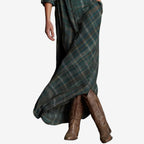 Dahlira Button-Down Collar Dress – styled view