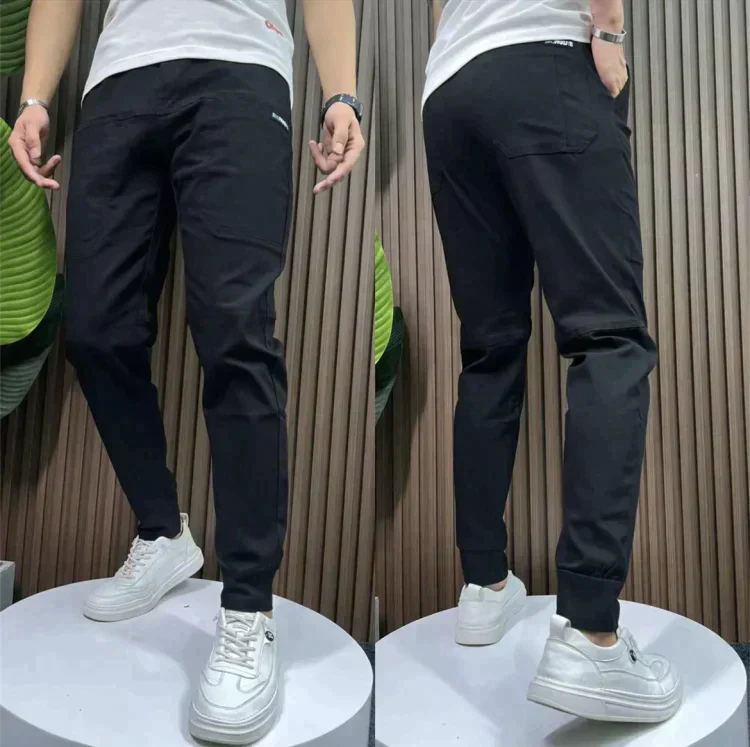 Dane Stretchy Cargo Pants – back view