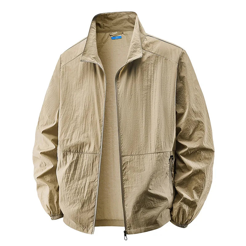 Dario | Casual Lightweight Collar Jacket – front view