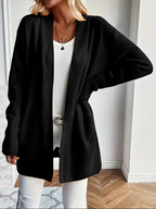 Deanna | Relaxed Open-Front Cardigan – front view