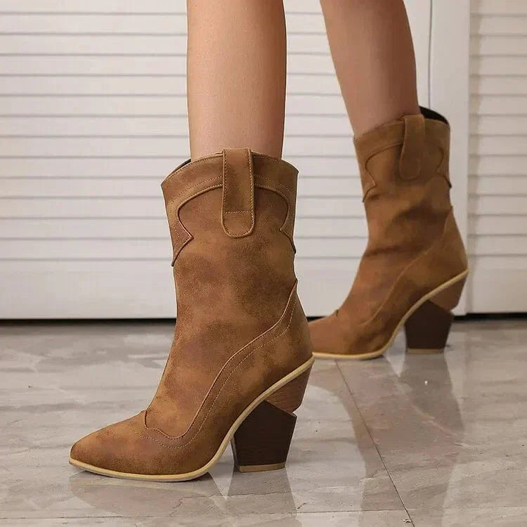 Deborah Western Boots – back view