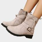 Docota Low Heel Ankle Boots – detail view