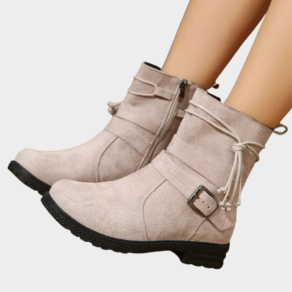 Docota Low Heel Ankle Boots – detail view