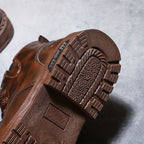 Duncan | Fleece-Lined High-Top Boots – back view
