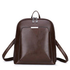 Eliza classic double-zip backpack, front view