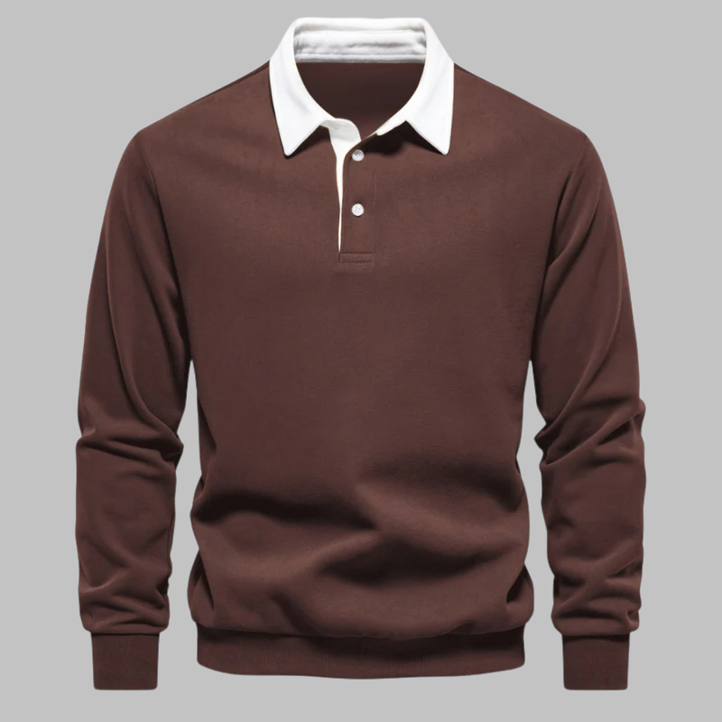 Ellison Polo Sweater – front view