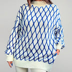 Elodie Retro Oversized Sweater by Vera Noir – side view
