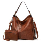 Emmeline | Elegant Everyday Hobo Bag Set – front view