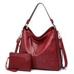 Emmeline | Elegant Everyday Hobo Bag Set – front view