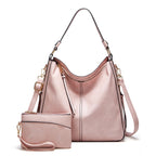 Emmeline | Elegant Everyday Hobo Bag Set – front view