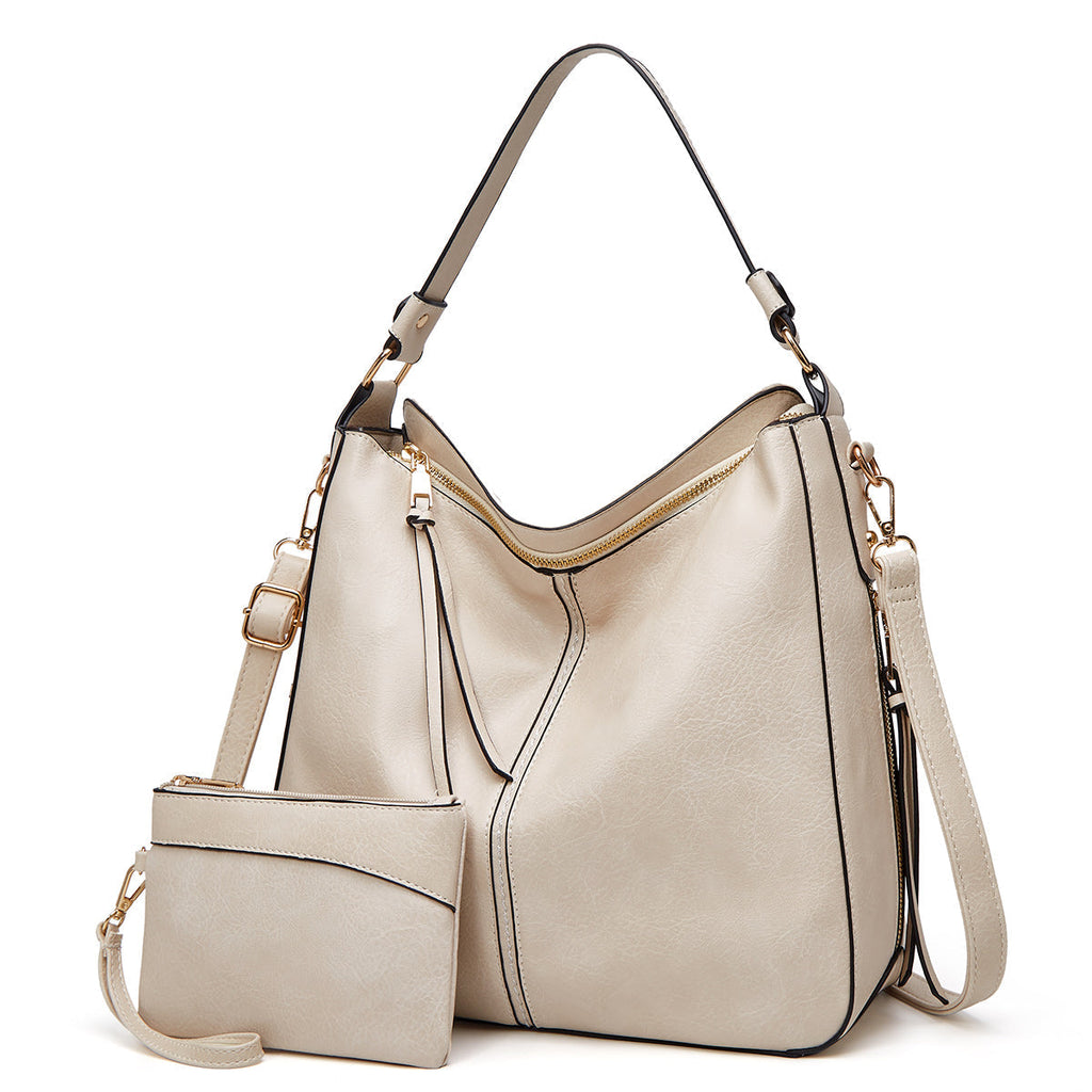 Emmeline | Elegant Everyday Hobo Bag Set – front view