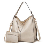 Emmeline | Elegant Everyday Hobo Bag Set – front view