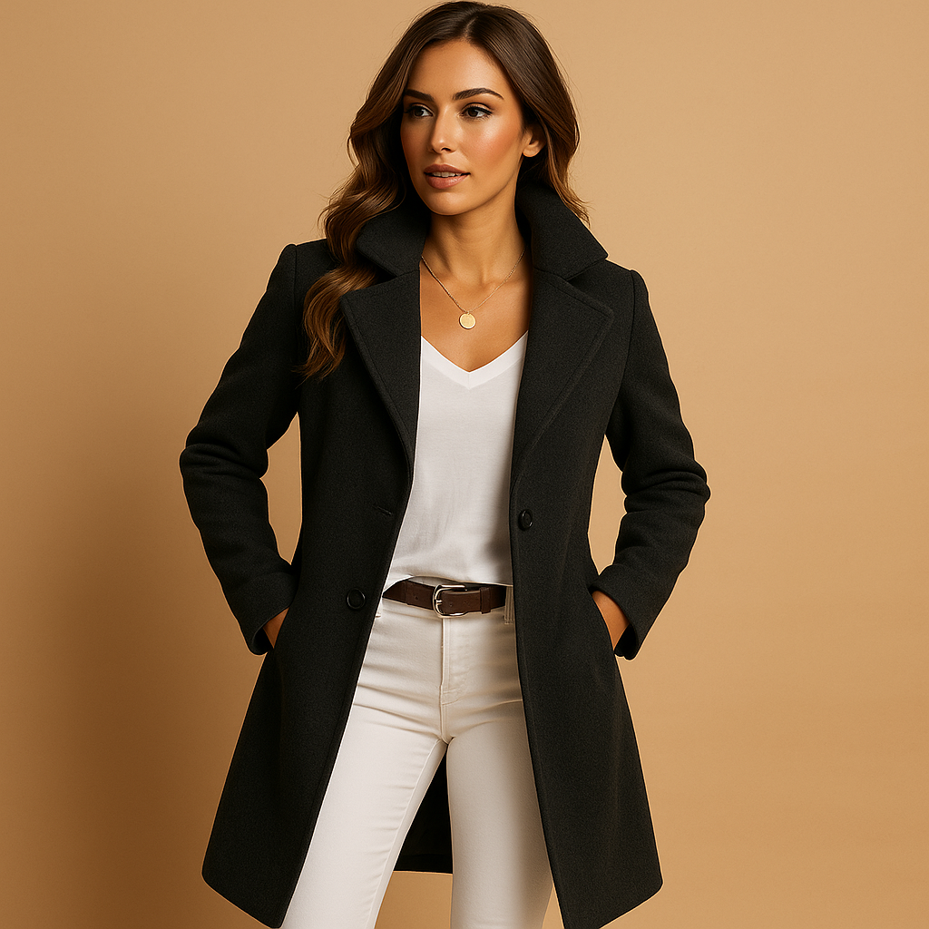 Evelyn - Classic Coat – front view