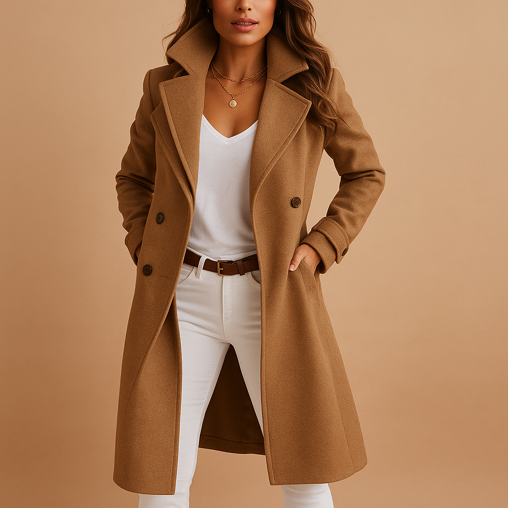 Evelyn - Classic Coat – detail view