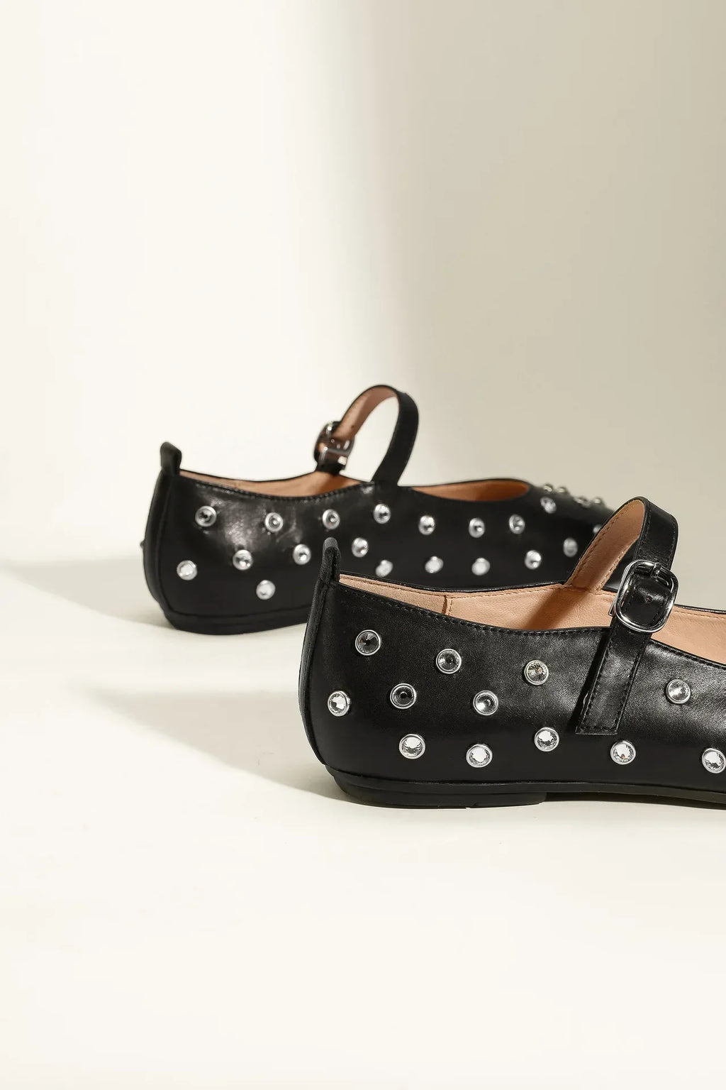 Evelyna Studded Mary Janes – styled view