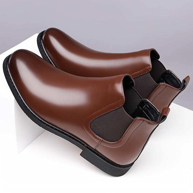 Everard | Classic Slip-On Chelsea Boots – detail view
