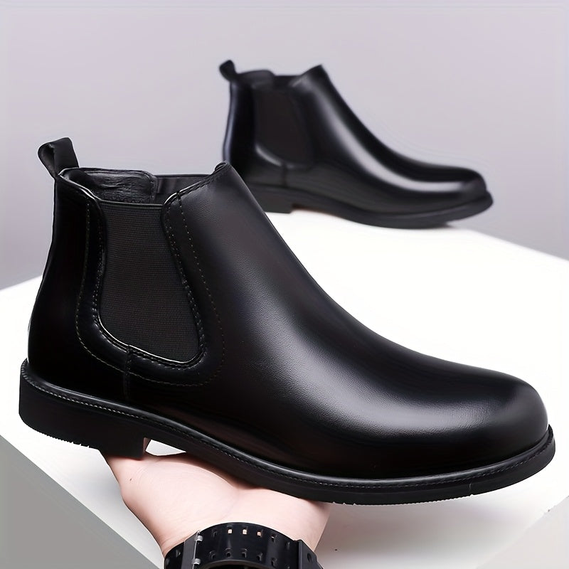 Everard | Classic Slip-On Chelsea Boots – detail view