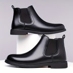Everard | Classic Slip-On Chelsea Boots – side view