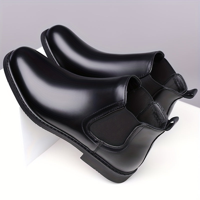 Everard | Classic Slip-On Chelsea Boots – detail view