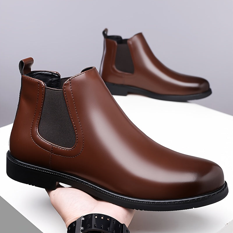 Everard | Classic Slip-On Chelsea Boots – detail view