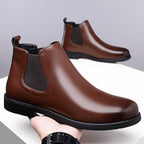 Everard | Classic Slip-On Chelsea Boots – detail view