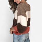 Florentine | Soft Striped Sweater – side view