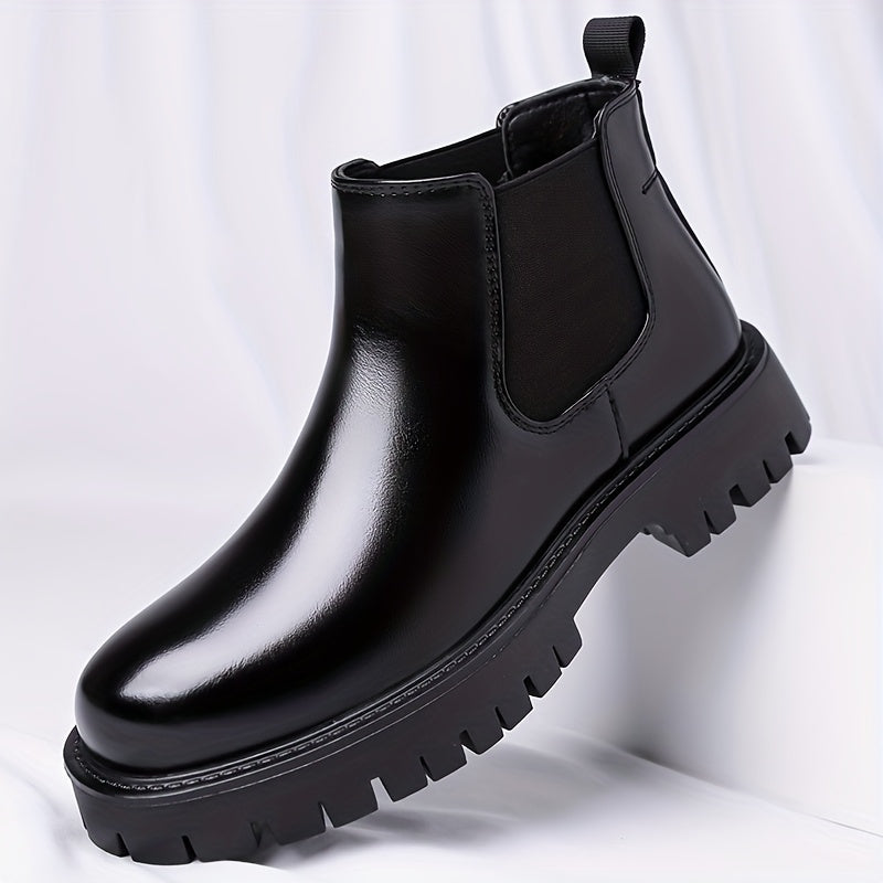 Foster | Elastic-Panel Chelsea Boots – front view