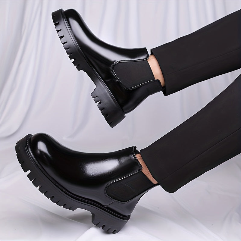 Foster | Elastic-Panel Chelsea Boots – side view