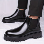 Foster | Elastic-Panel Chelsea Boots – detail view