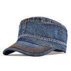 Frank Vintage-Touch Cap – styled view