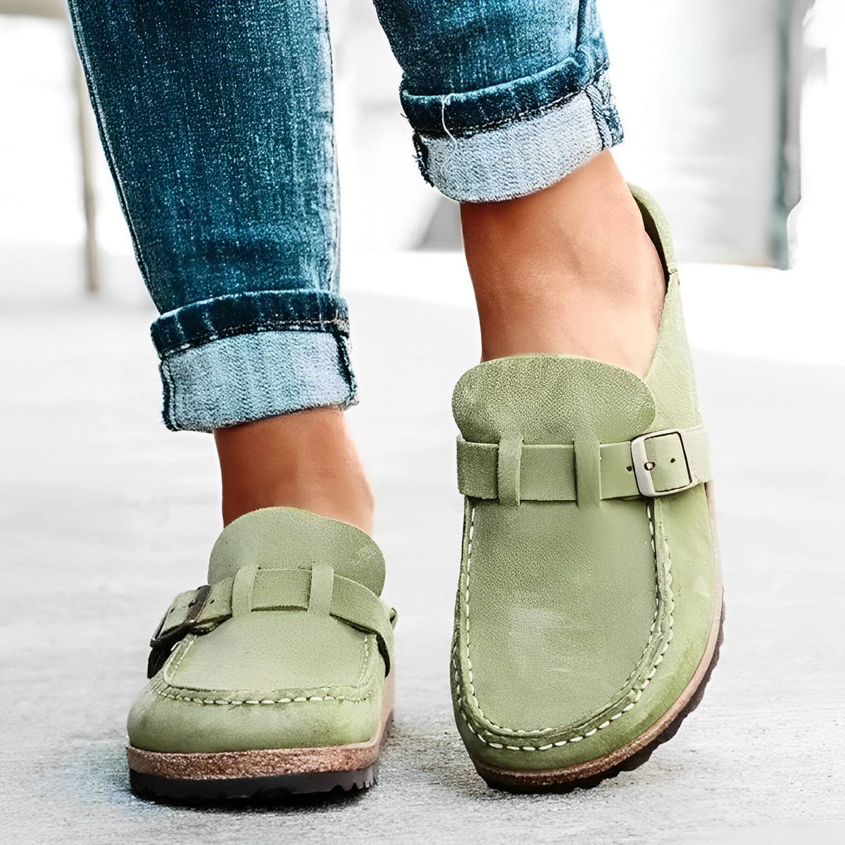 Frederica Orthopedic Sandals – side view