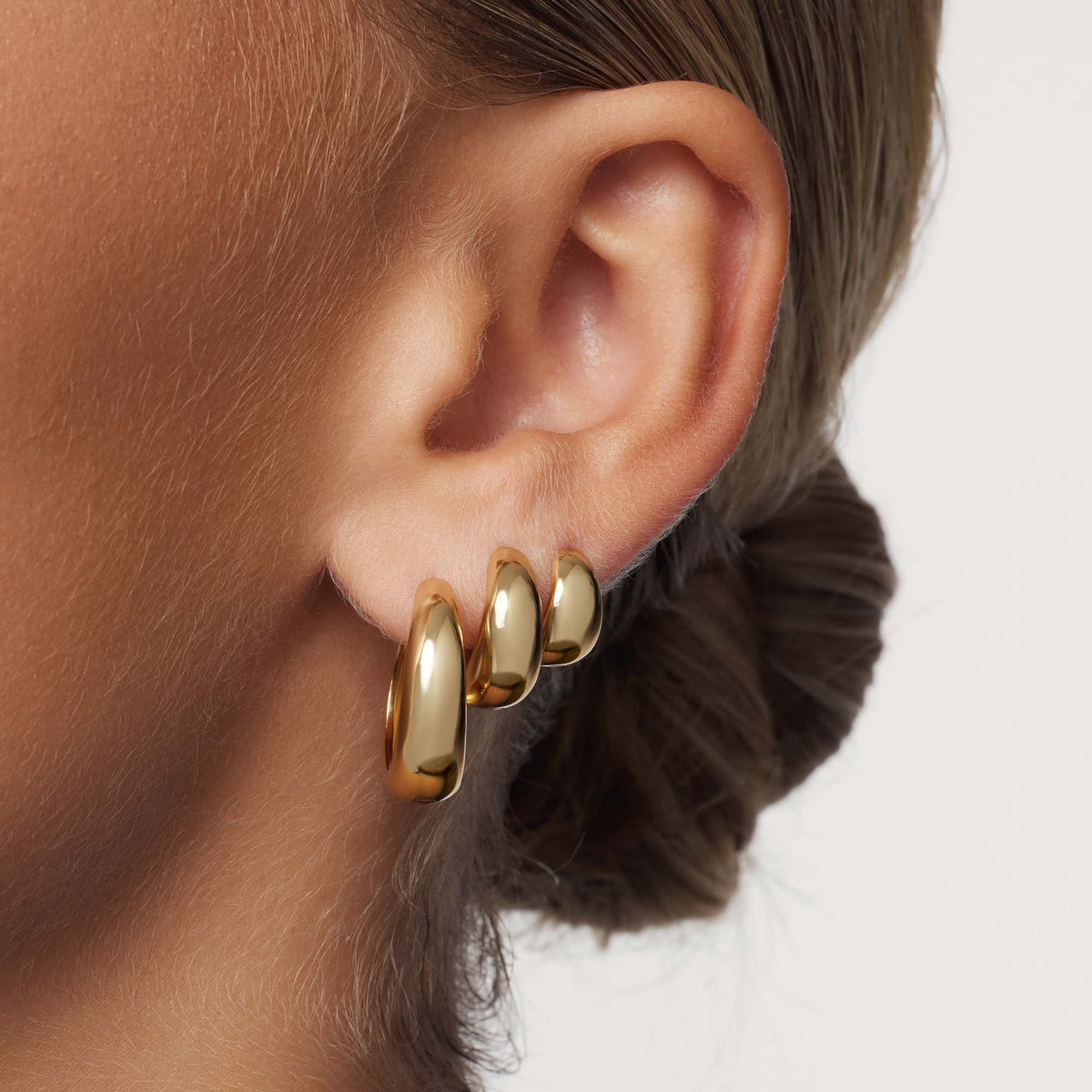 Liorette street declaration ring, styled on hand