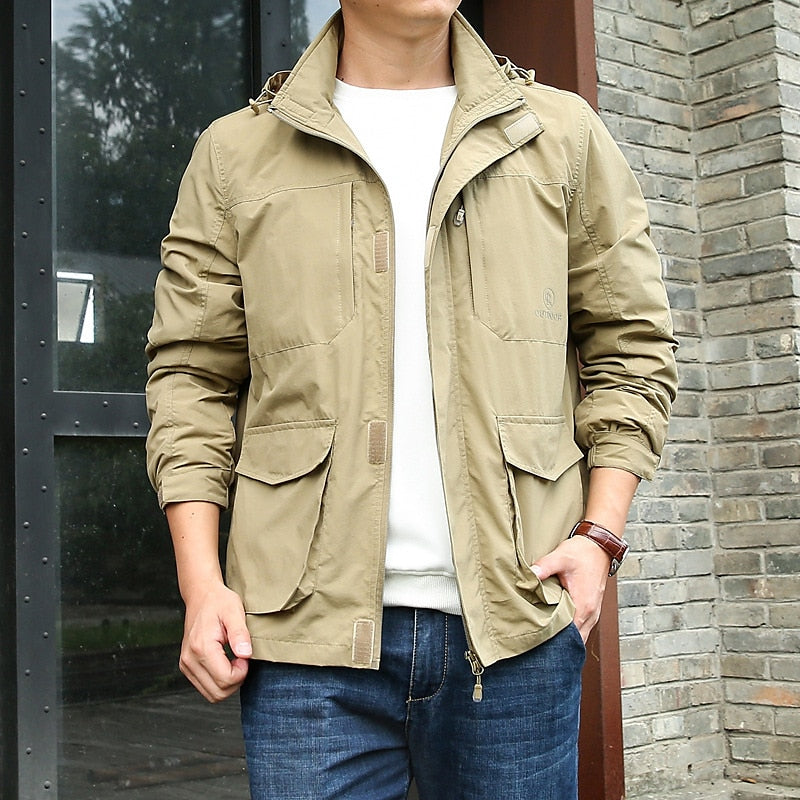 Garrison | Rugged Utility Jacket – styled view