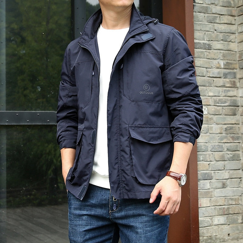 Garrison | Rugged Utility Jacket – styled view