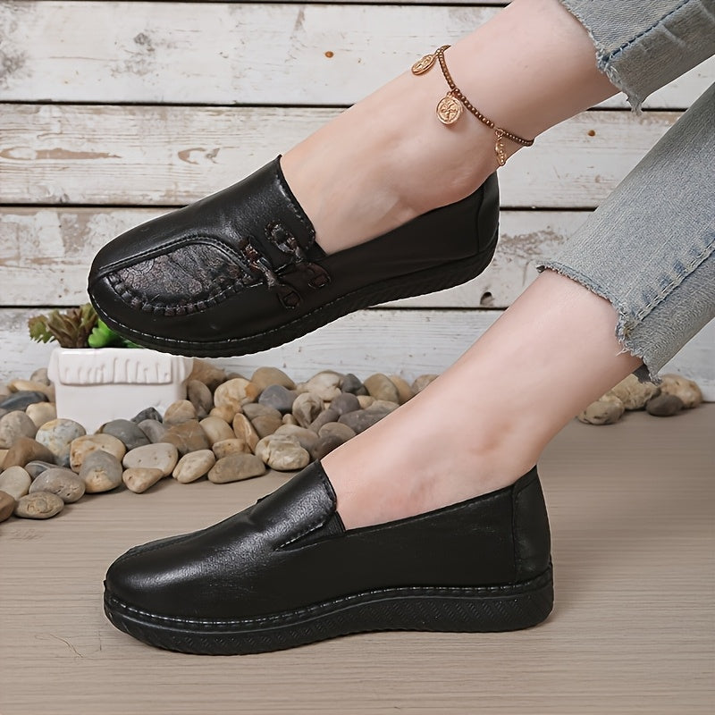 Geraldine Cushioned Slip-On Loafers – side view