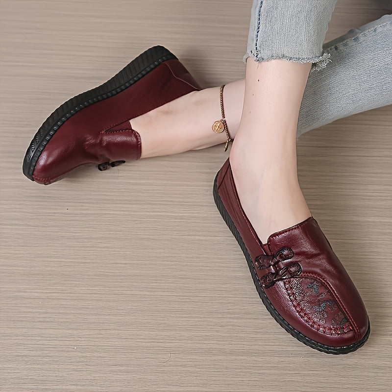 Geraldine Cushioned Slip-On Loafers – side view