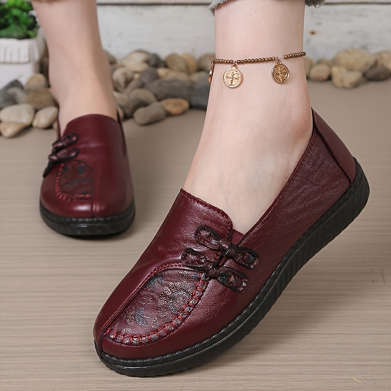 Geraldine Cushioned Slip-On Loafers – side view