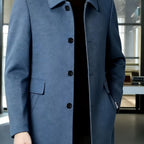 Gerard | Refined Single-Breasted Overcoat – front view