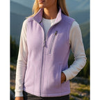 Gilda | Cozy Zip-Up Vest – front view