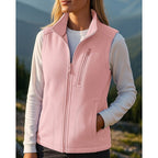 Gilda | Cozy Zip-Up Vest – front view